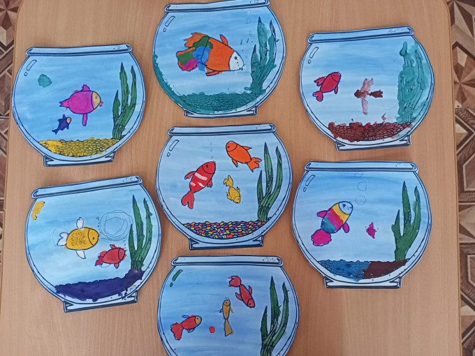 Рисование в средней группе.